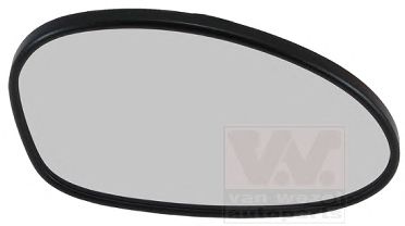 VAN WEZEL 0657866u -  Зеркальное стекло, наружное зеркало